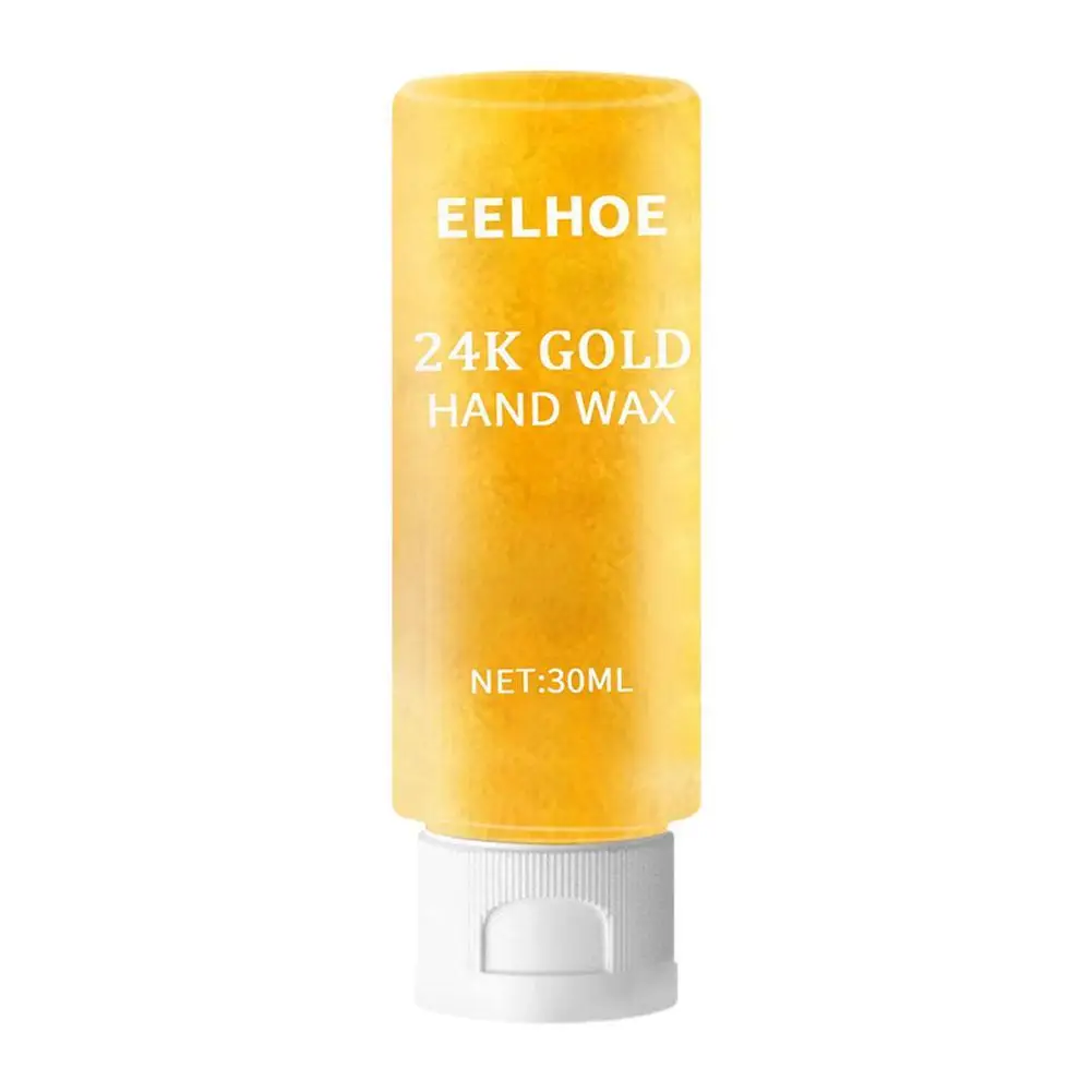 Honigwachs-Handcreme, feuchtigkeitsspendendes Peeling, glattes, straffendes, feuchtigkeitsspendendes Gel, 30 g, für Hände, 24-karätige Gold-Handmaske, zart