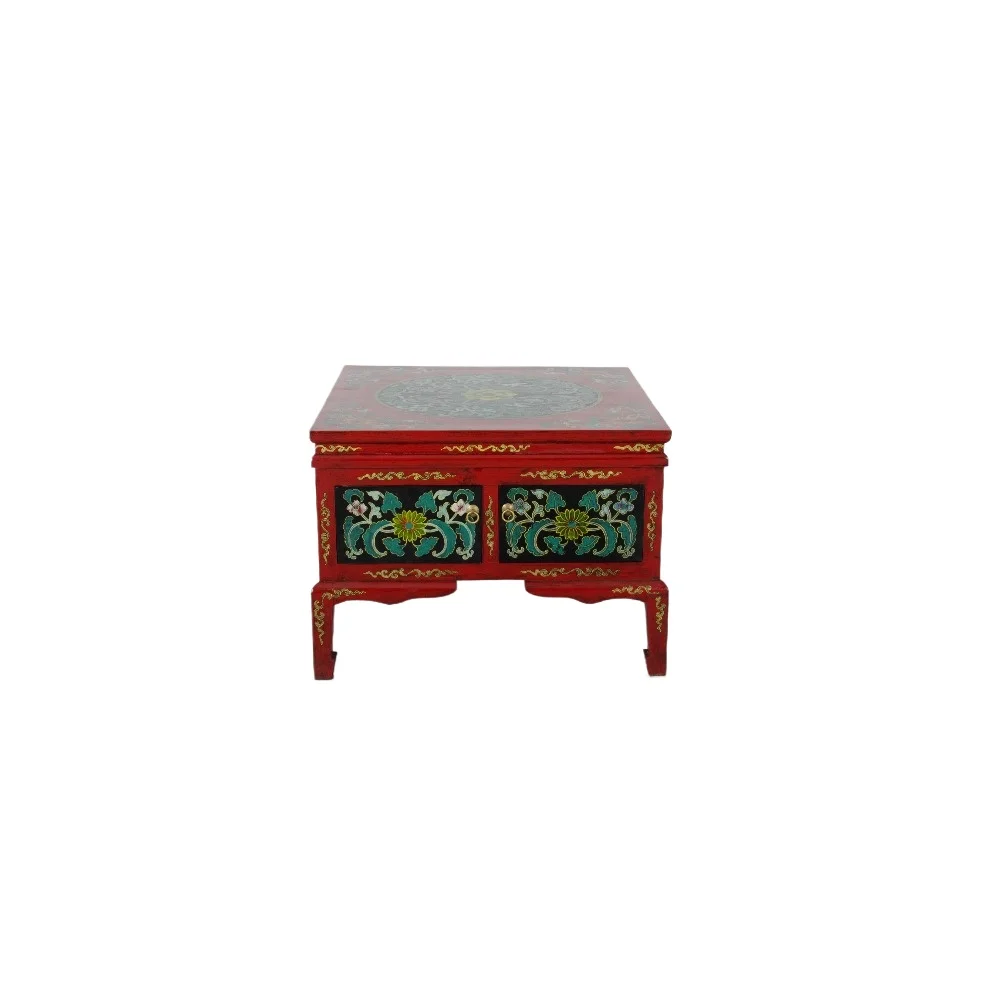 Solid wood handmade console table, living room coffee table
