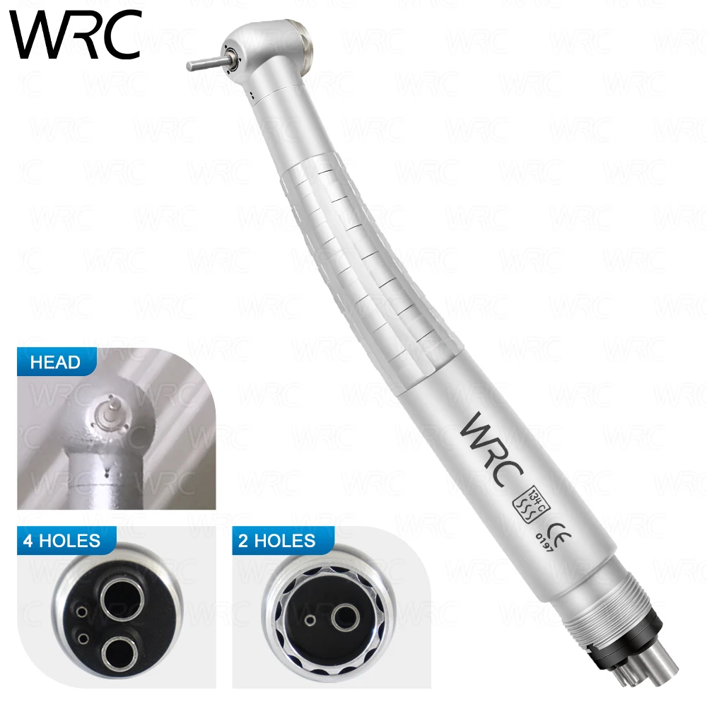 Dental high speed air turbine handpiece 2/4 hole Anti Retraction Tooth Cleaning Standard Head Push Button 28,000-35,000rpm