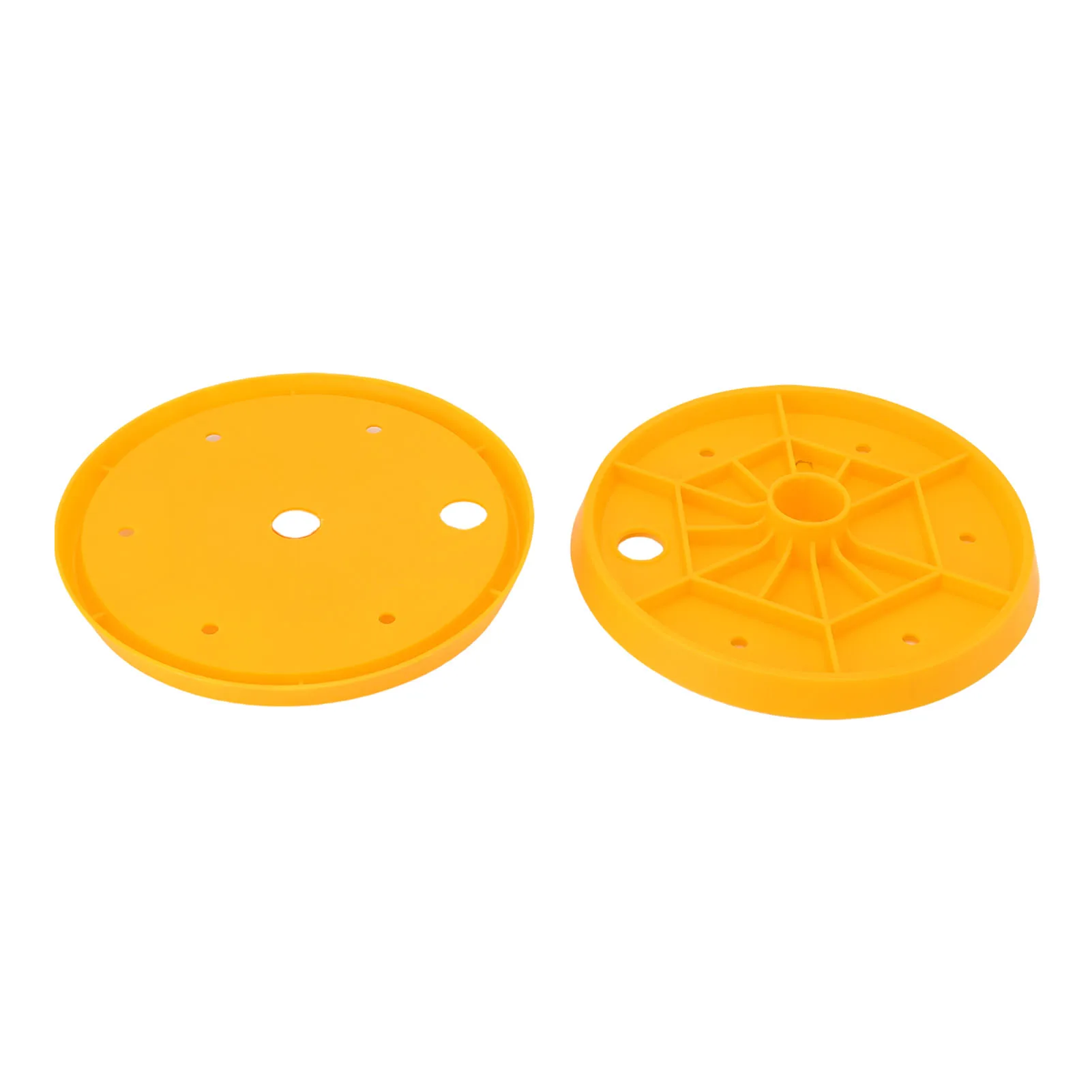 2 قطعة زارع مستدير إدراج PP وعاء نبات قابل للإزالة قابل لإعادة الاستخدام إدراج مع فتحات الصرف للاستخدام الداخلي والخارجي #6