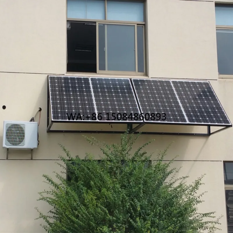 0.5 Ton 1 Hp 9000Btu AC/DC Solar Room Air Conditioner, Solar Powered for Cool & Comfort