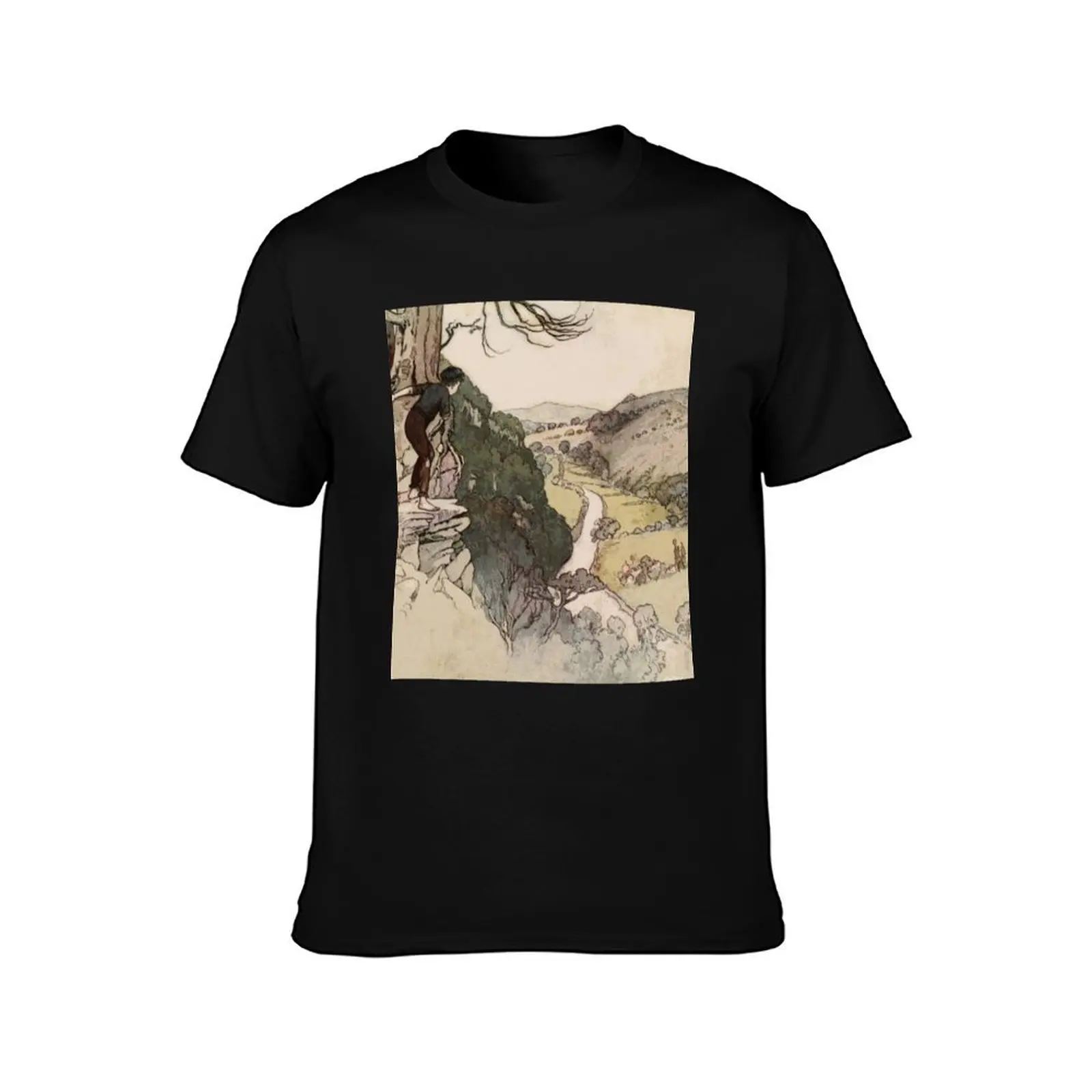 Huckleberry Finn T-Shirt Lightweight Cooling Short Sleeve Tee T-Shirt