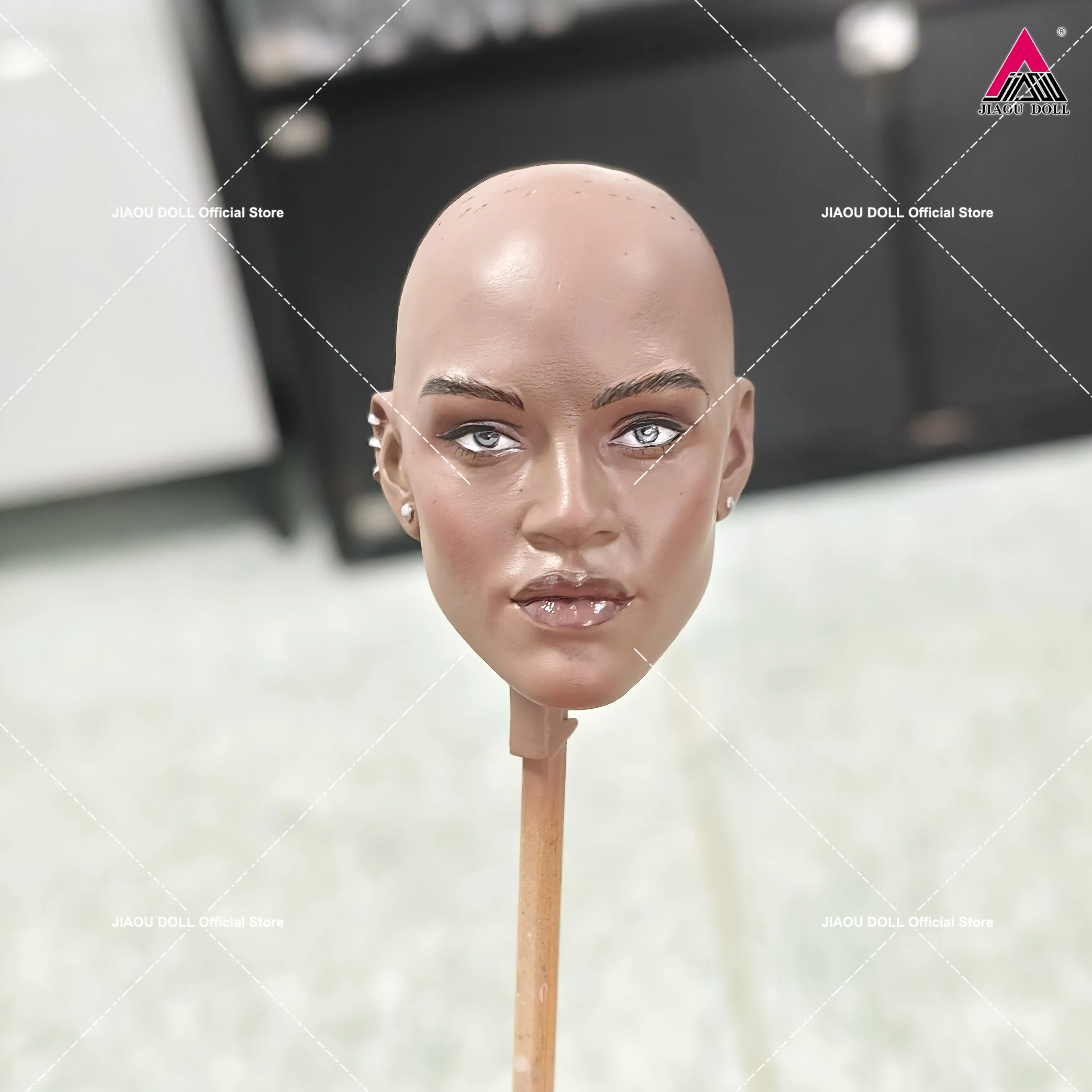 

Customized Painted 1/6 Scale Girl Head Sculpt PVC Carving Model Fit 12'' TBL Female Soldier Action Figure Body Dolls