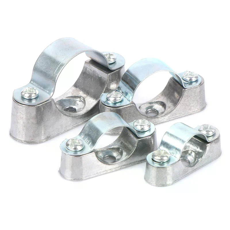 

16mm 20mm 25mm 32mm Wall 5pcs Pipe Clamp with Screw From the Yards Away Of Card Line Clip