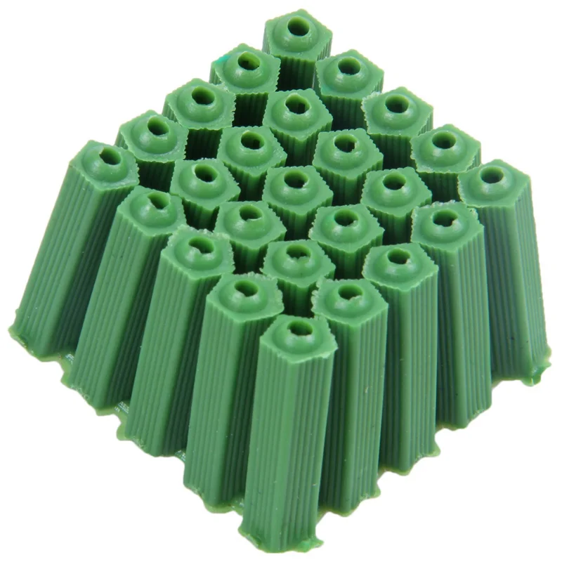 ABYP 1500 Pcs Green Masonry Screw Fixing Wall Anchor Plugs 6Mm X 27Mm