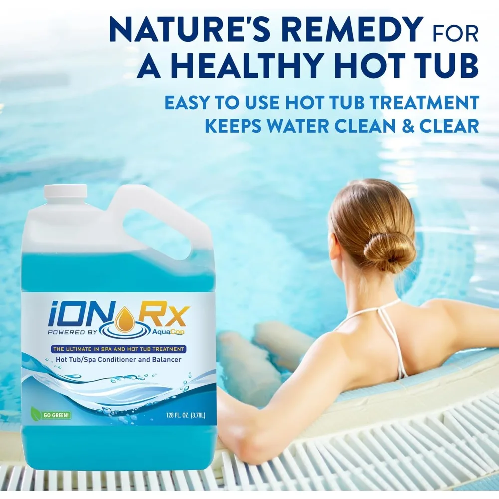 

Hot Tub & Spa, Treatment, Conditioner, Balancer, Clarifier, Great for Sensitive Skin Spa Maintenance Made Easy