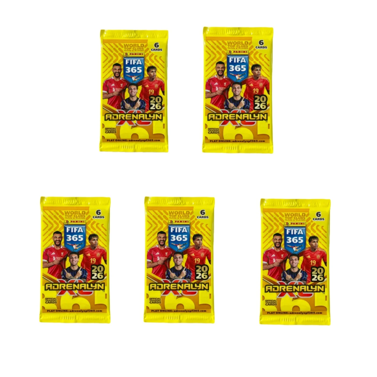 2026 Exclusieve Collectie Voetbalkaarten Limited Edition FIFA 365 Trading Card met Sterrenspelers Panini Adrenalyn XL Voetbal Cadeau
