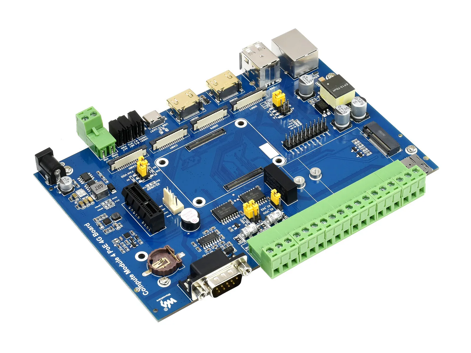 For  Compute Module 4 Industrial IoT Base Board for CM4 5G/4G/3G/2G