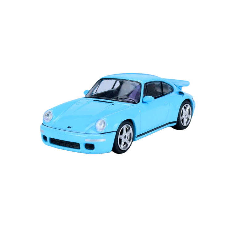 MINI GT 1:64911 modified RUF CTR Anniversary RuF Alloy compression shaft miniature model, adult decoration,boy toy,birthday gift