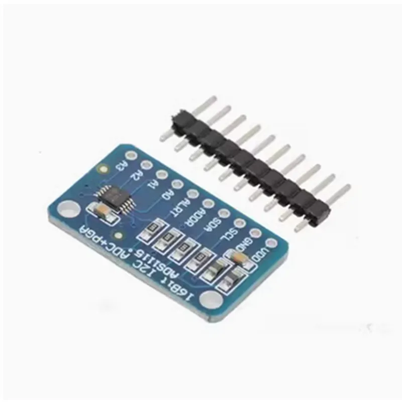 Module de carte de développement ADC haute précision, ADS1115, ADS1015, 4 canaux, 16 bits, 2 pièces
