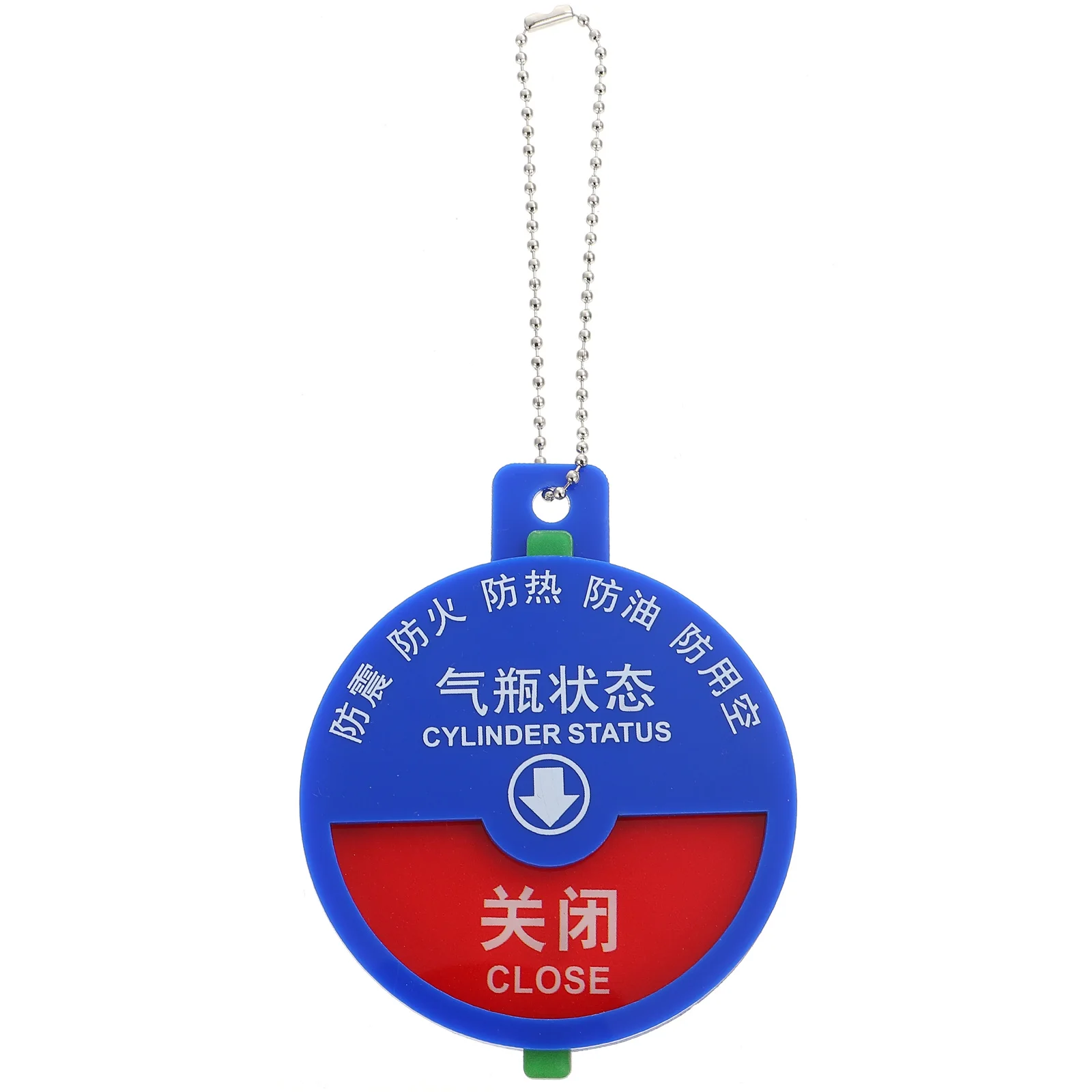 

Four Defense Signs Cylinder Status Tags Hospital Board Oxygen Card Plate Traffic Safety Signs Acrylic Material Long Lasting