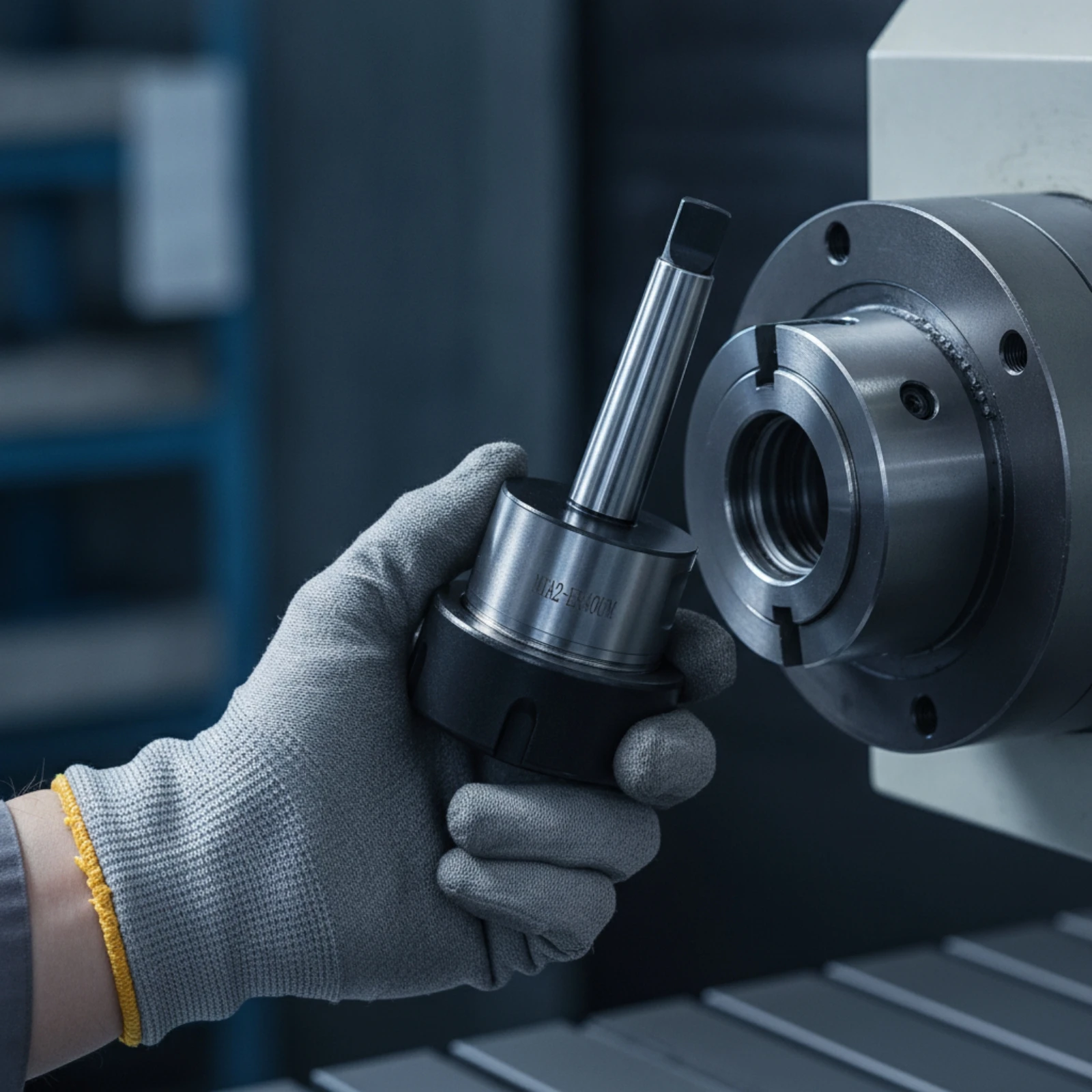 Milling Tool Holder Accurate Collet Chuck Holder Accessory Tapered Polished for Machinists, Machine Shop, Metalworking