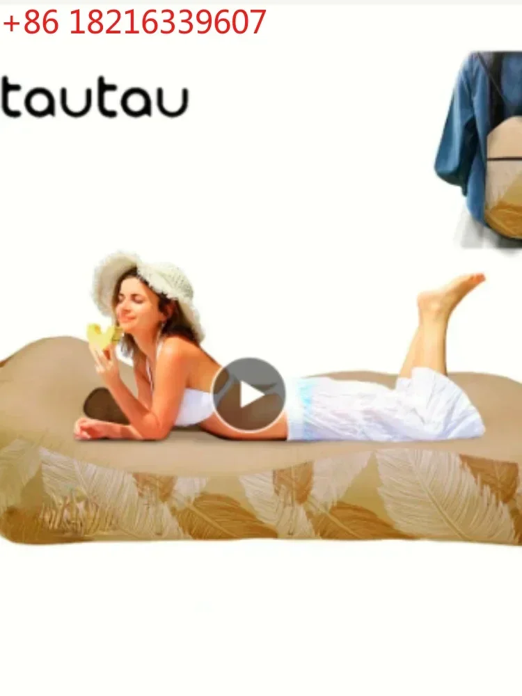 TAO OTAUTAU Inflatable Lounger Pool Floating Raft Sofa Bed Beach Garden Outdoor Portable Folding Camp Chaise Lounge Recliner SF0