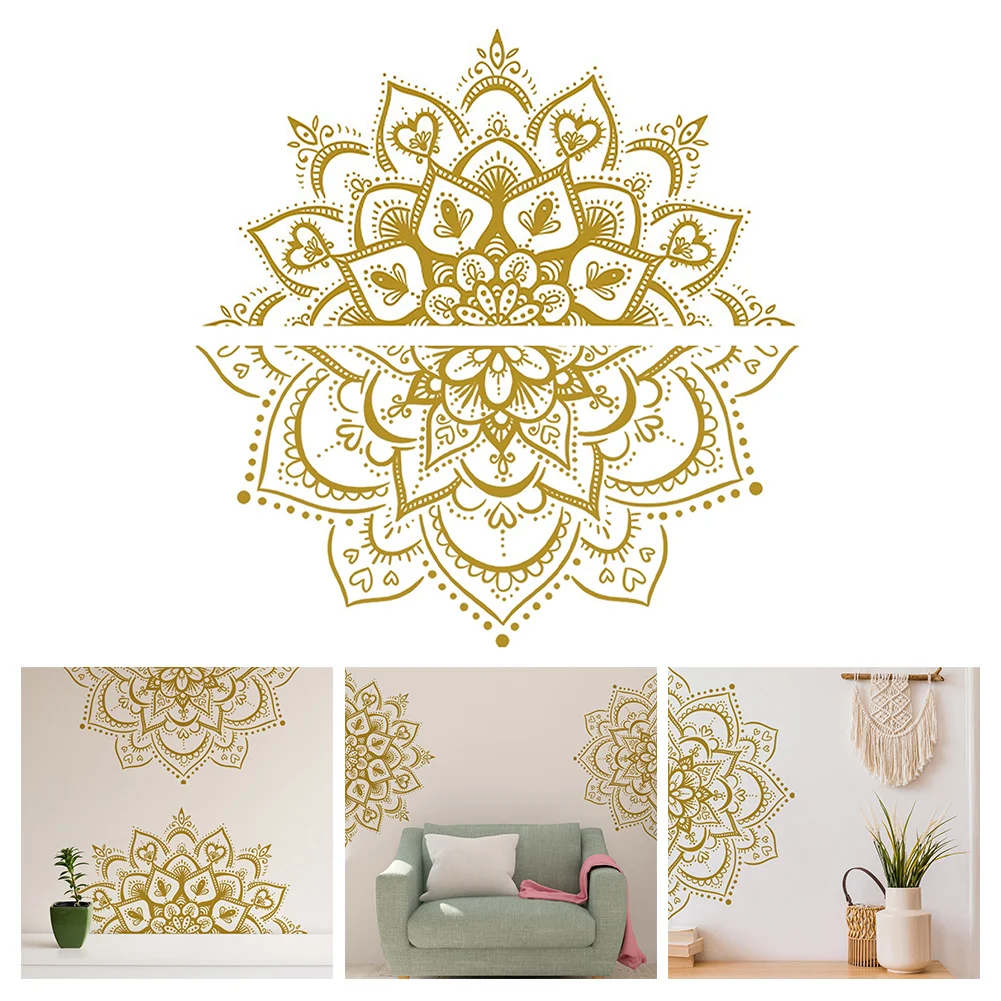 Mandala Wall Sticker Bedroom Living Room Room Decoration Wall Sticker Self-adhesive Wall Sticker Home Decoration