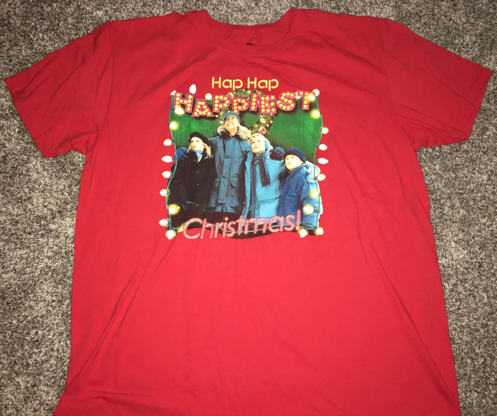 National Lampoons Wallyworld Cousin EddieChristmas Vacation T-Shirt XL Girswold