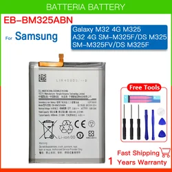 EB-BM325ABN 6000mAh Battery For Samsung Galaxy M32 4G/M325 A32 4G SM-M325F/DS SM-M325FV/DS M325F M325 Batteria+ Tools