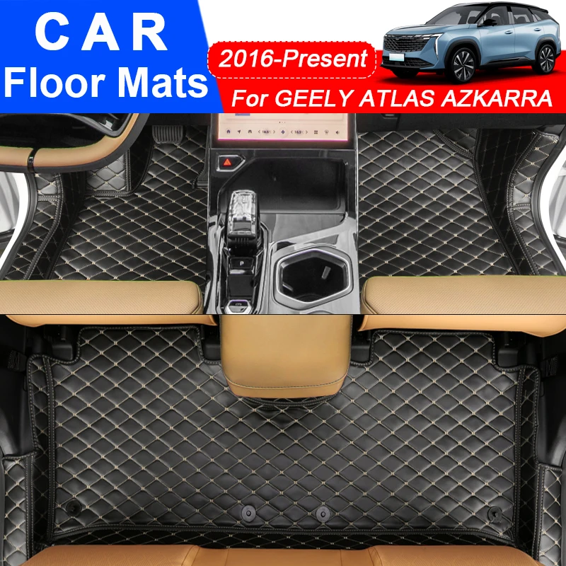 

Car Floor Mat 3D Full Surround Protect Liner Foot Pad Carpet PU Leather Waterproof Auto Accessory For GEELY ZEEKR X 2023-Present
