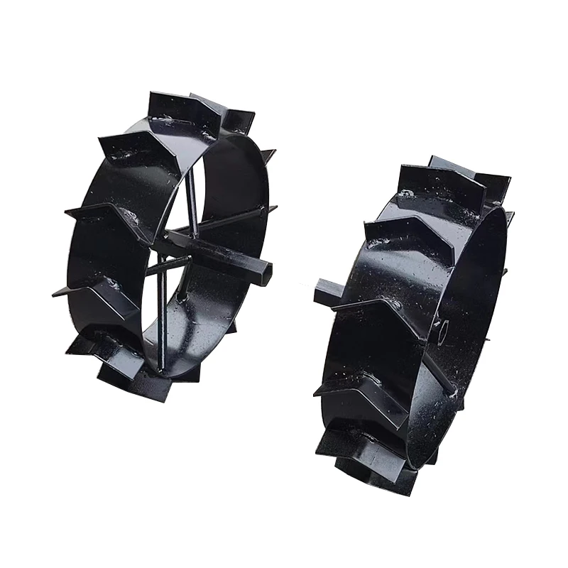 Micro tiller, rotary tiller, anti-skid iron wheel accessories, four-wheel drive rotary tiller, trenching and ridging, thickening