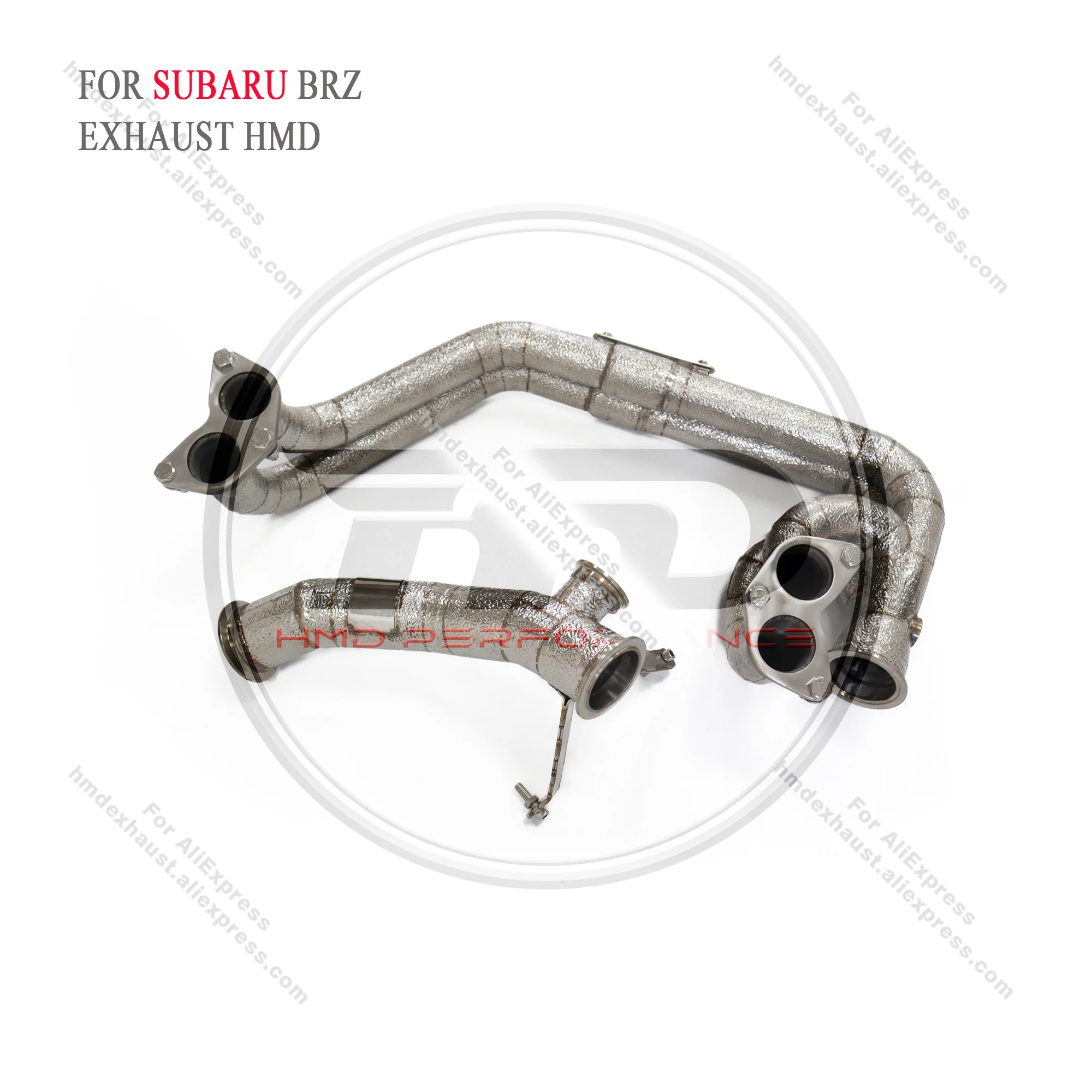 

HMD Exhaust Manifold Downpipe for Toyota 86 Subaru BRZ Car Accessories With Catalytic Converter Header Without Cat Pipe