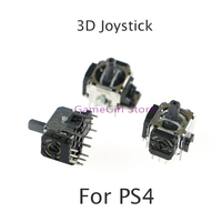 2pcs Original New 3Pin 3D Analog Joystick Thumbstick for PlayStation 4 PS4 Wireless Controller Replacement