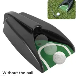 Herramienta automática de entrenamiento de Golf, juego de Putter de práctica de plástico, dispositivo de retorno de pelota, máquina para interior y exterior