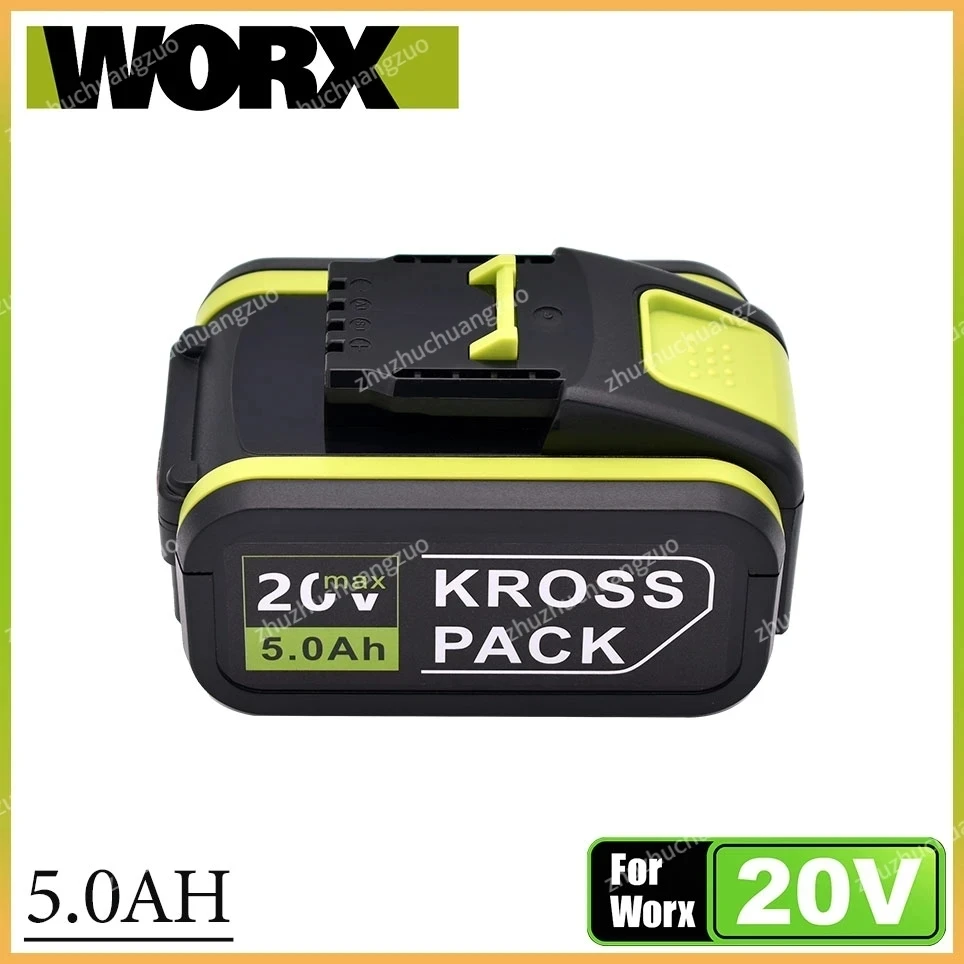 

Original For Worx 20V 5000mAh Battery Li-ion Battery WA3553 WA3551 WA3551 WA3572 WA3553 WX390 WA3551 WX178 WU268 Drill Battery