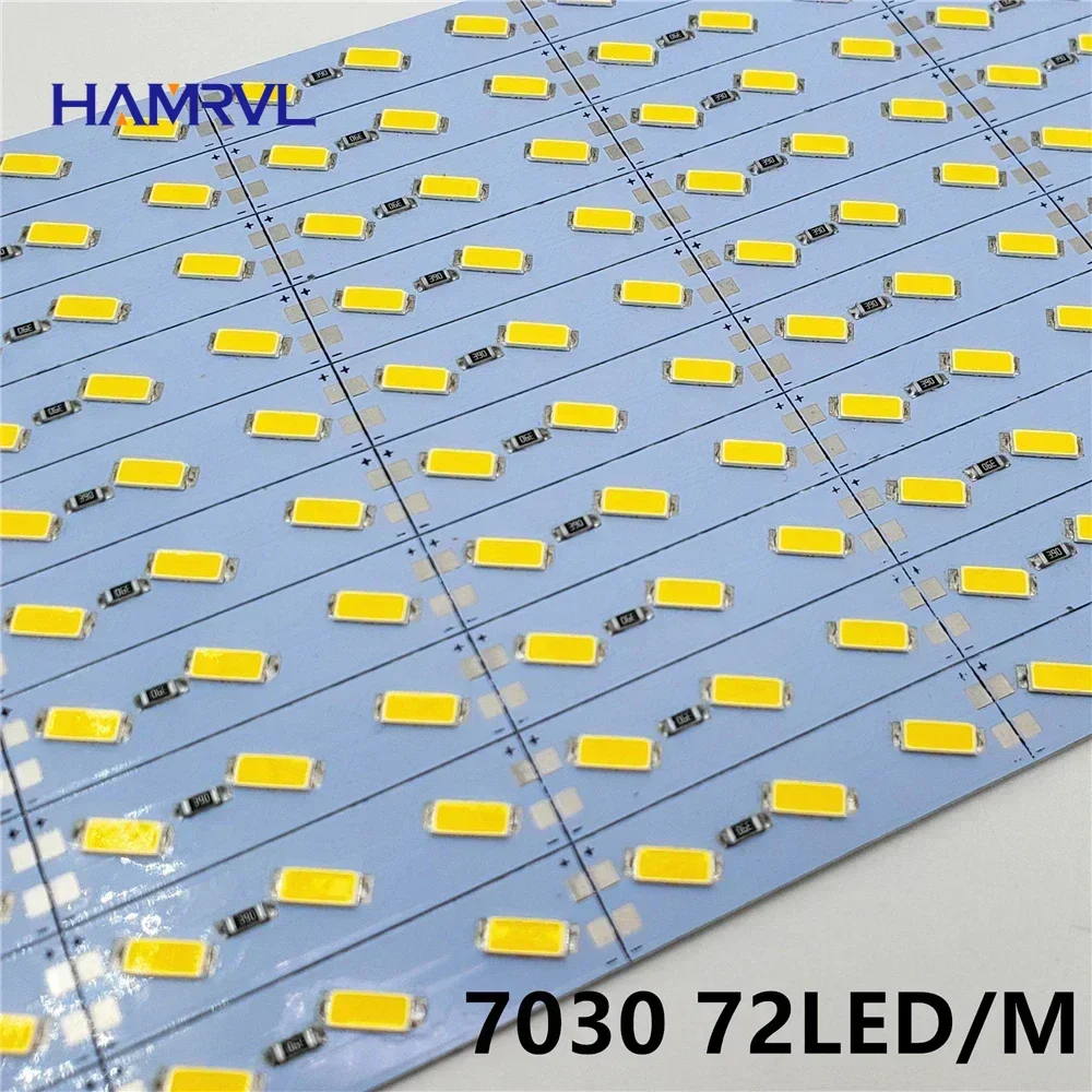 10m12V Rigid Light Bar 2835 Double Row Fiberglass Board High-end Jewelry Counter LED  Low Temperature Highlight Hard Strip