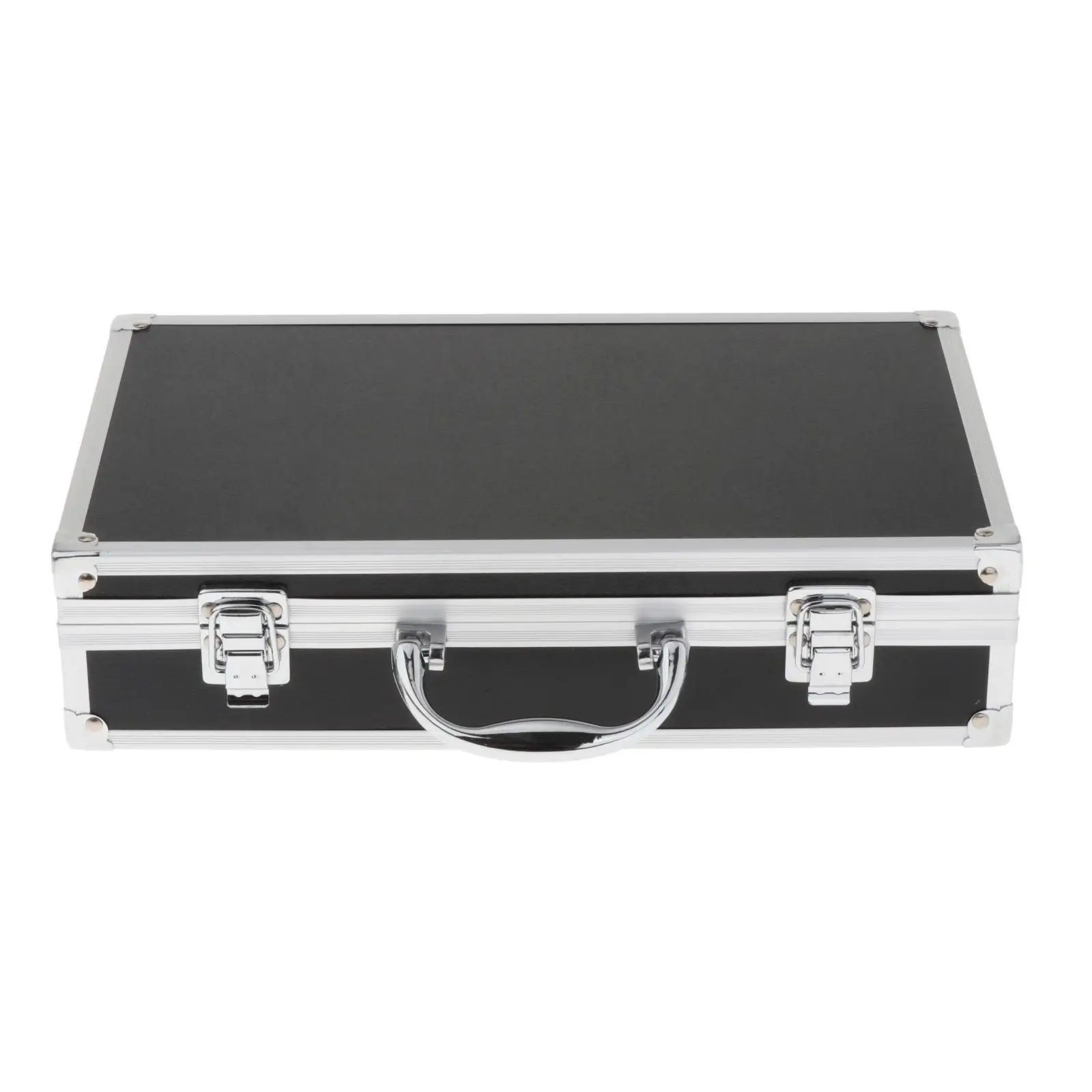 Microphone Carry Case Impact Resistant Professional with Sponge Aluminum Mic Case Hard for Singing Chat Stage