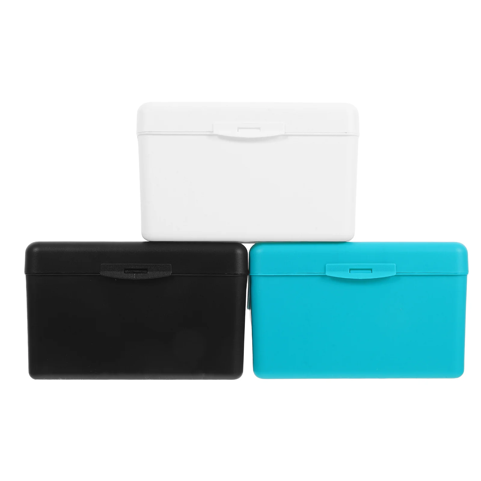 

1 Set Large Capacity Note Card For Index Cards Business Blank Notecards Flashcards School Study Organizer Container Case Office