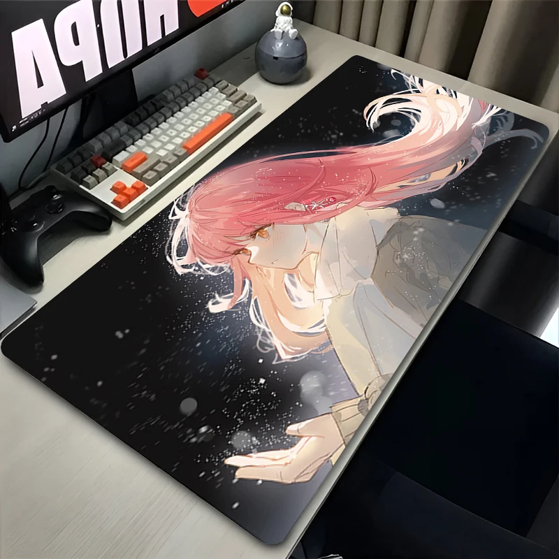 Mouse Pad Office PC Anime Girl Gaming Accessories Keyboard Pad Kawaii Pink Infinity Extended Desk Mat Laptop Nikki Cute Mousepad