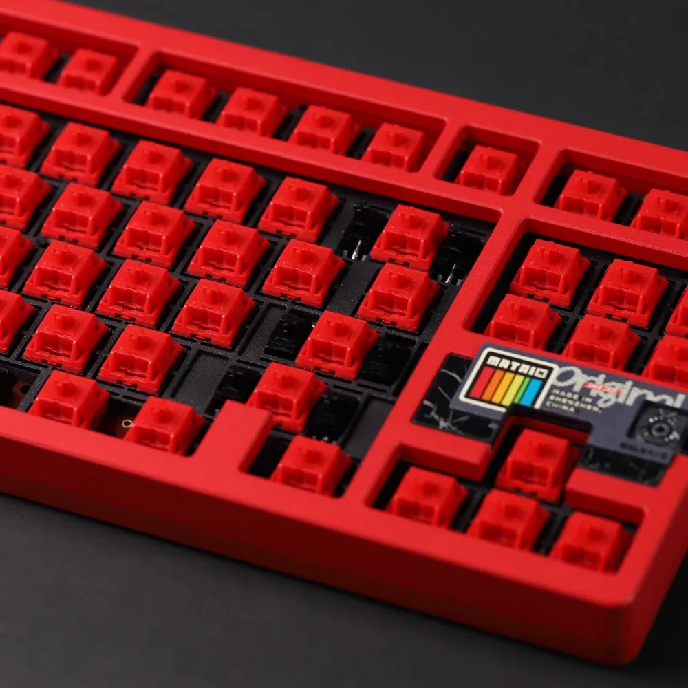 HMX TTLab TTRed Switch HIFI MX Linear Switch Hot Swap Prelubrication Custom 40g Trigger Mechanical Keyboard Accessories POM 5PIN