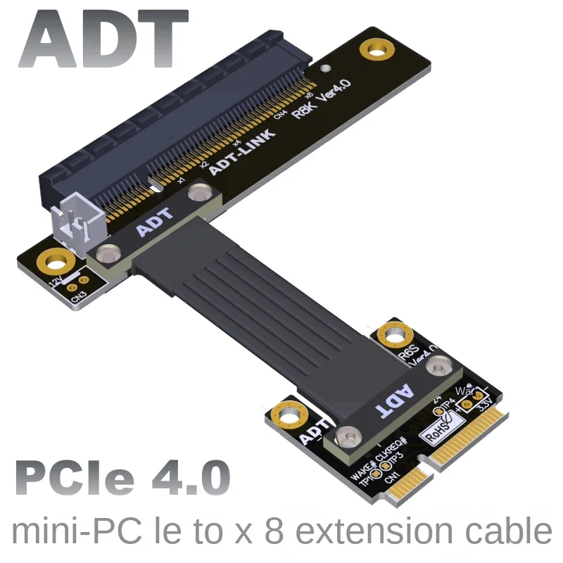 

Кабель-удлинитель ADT-Link Mini-pcie для PCIE x8 встроенный mpcie 8x ADT