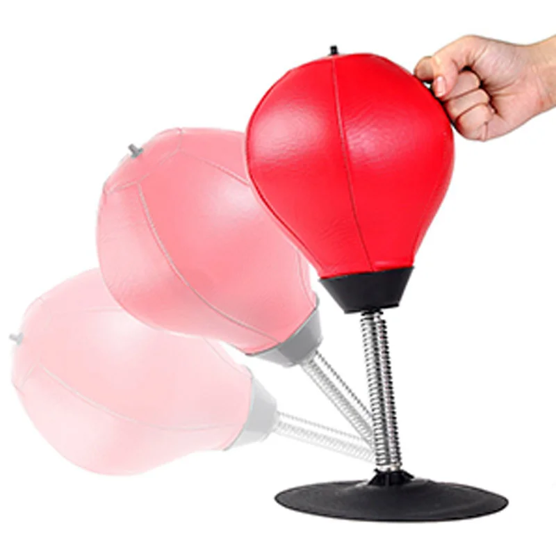 Children's Adult Sports Toys Desktop Boxing Practice Ball Sucker Reaction Speed Ball Fight Reaction Target Avoid Training Target