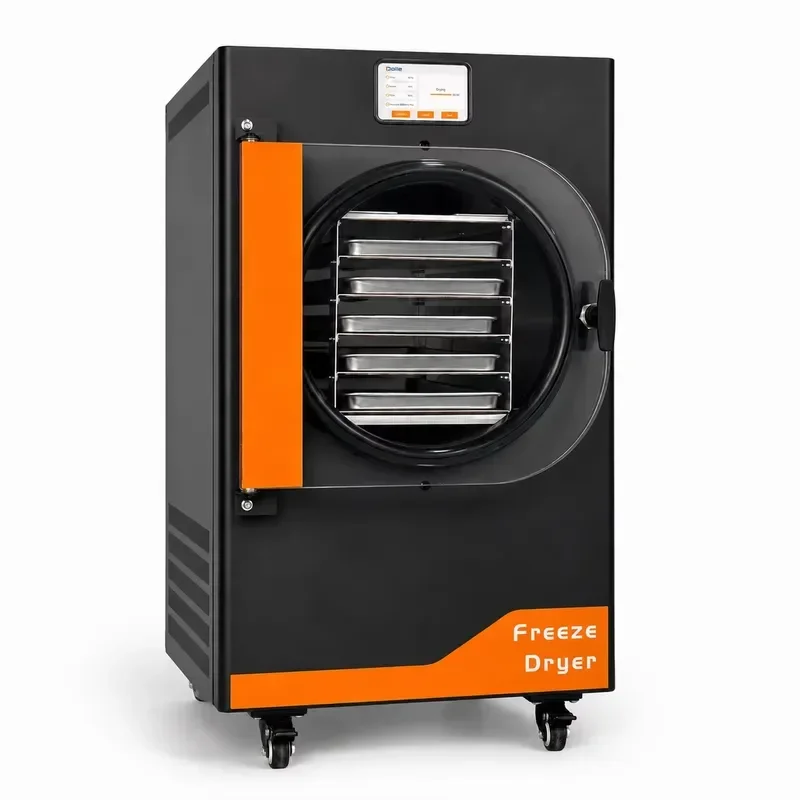 # for # Small Commercial Food Freeze Dryer Machine Stainless Steel Vacuum Fruit Meat Pet Food Dehydrator Home Business Equipment