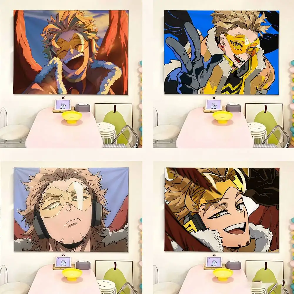 My H-Hero Anime Hawks   Flags Suitable For Party Club Outdoor Interior Wall Decoration Banner Fans Gift