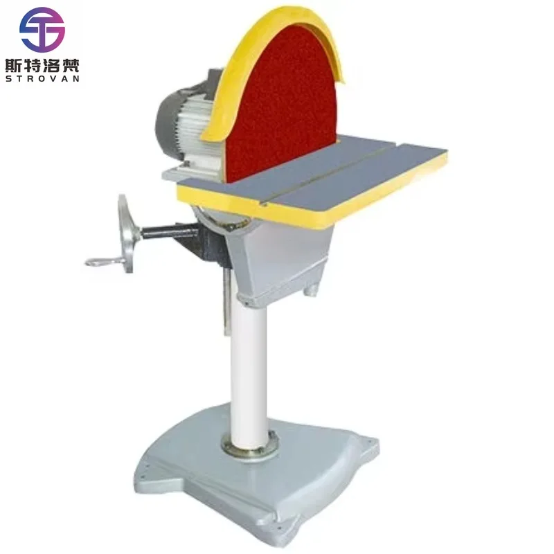 Portable Vertical Belt Disc Sanding Machine with Large Table Abrasive Belt Sander for Wood Polishing Metal Polishing Machine