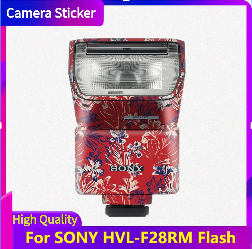 For SONY HVL-F28RM Flash Sticker Protective Skin Decal Vinyl Wrap Film Anti-Scratch Protector Coat