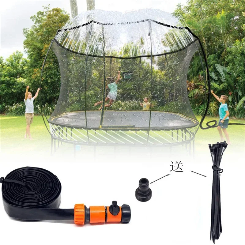 Simple Foldable Trampoline Sprinkler Garden High Quality Garden Watering Trampoline Sprinkler Cooling Device