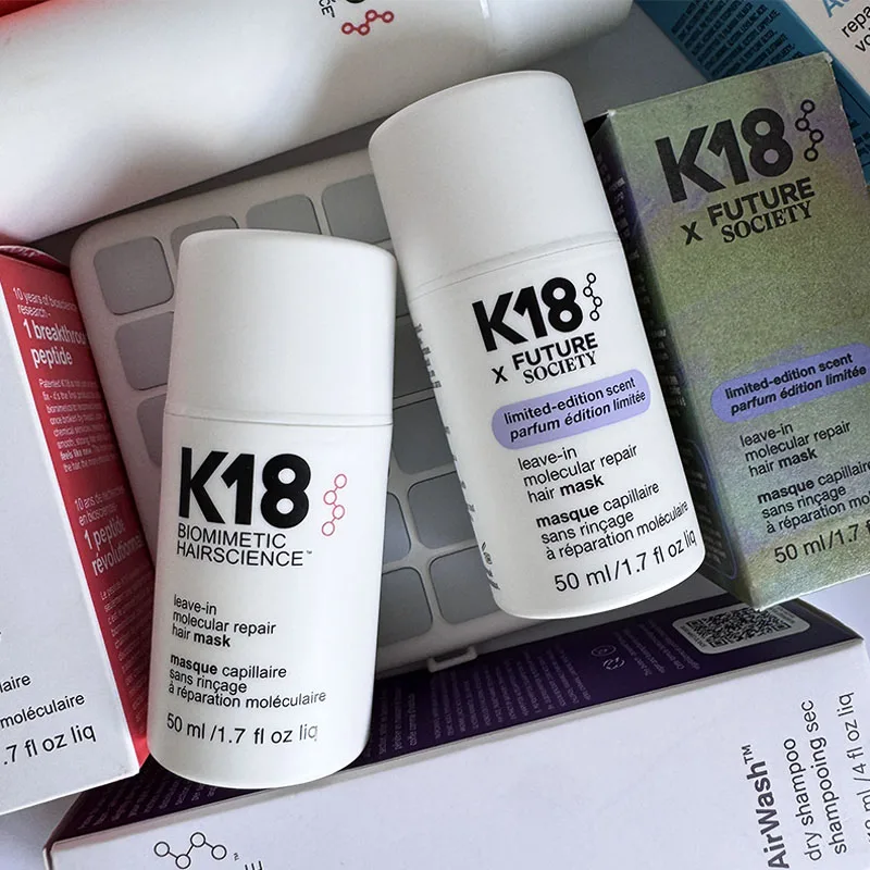 Hot K18 Upgraded Leave-In Molecular Kertain Repair Hair Mask Softens Restores Damaged Hair Deep Keratin Treatment for Hair Scalp