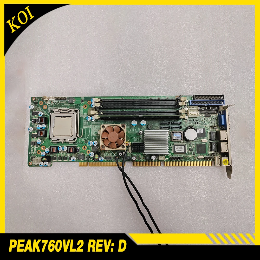 For NEXCOM PEAK760VL (LF) D2 industrial computer motherboard PEAK760VL2 REV: D