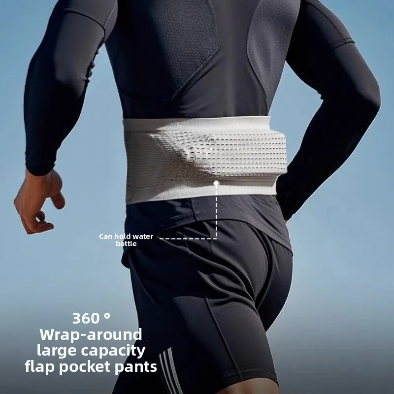 

Premium Elastic Running Waist Pack With Multifunction Phone Fitness Men Women Marathon Pocket For Morning Runs Outdoor Belt