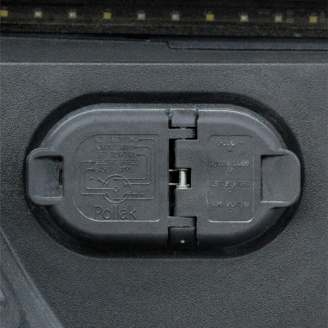 Anhänger-Verkabelungsanschlüsse, 7 Klingen und 4 Flach, jeweils 1, robuste Abschleppstopfen für Wohnmobile und Bootabanhänger, Installationsset