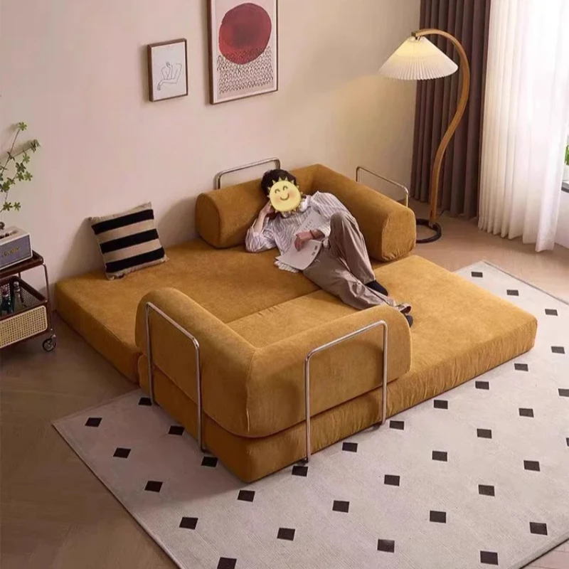 Sofa Beds Luxury Boneless Couch Corner Lazy Couches Sectional Hotel Compressed Sofa Salon Loveseat Modern Couch Sofa Furniture