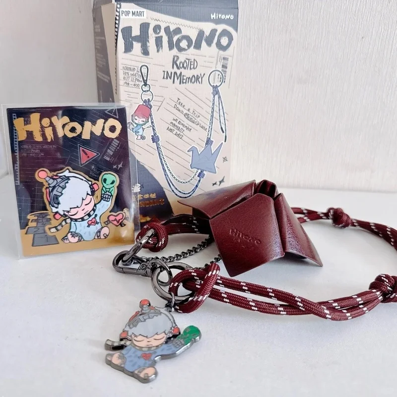 재고 있음 오리지널 히로노 에코 시리즈 펜던트 체인 블라인드 박스 미스터리 백 장난감 귀여운 백팩 펜던트 키 체인 소녀 생일 선물