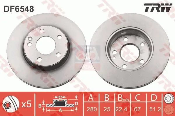 Store code: DF6548 for DISK ON 12 A-series (A160-A180) B-serial (B160-B180)