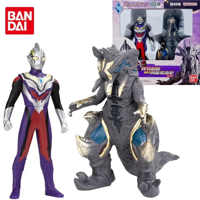 

Bandai Original Ultraman Trigger Tiga Evil God Megalothor Anime Action Figure Toys for Boys Girls Kids Children Birthday Gifts