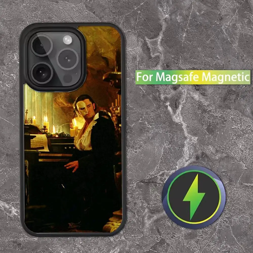 The Phantom Of The Opera Phone Case For iPhone 17,16,15,14,13,12,11,Pro,Max,Plus,Mini,SE Magsafe Magnetic Wireless Charging