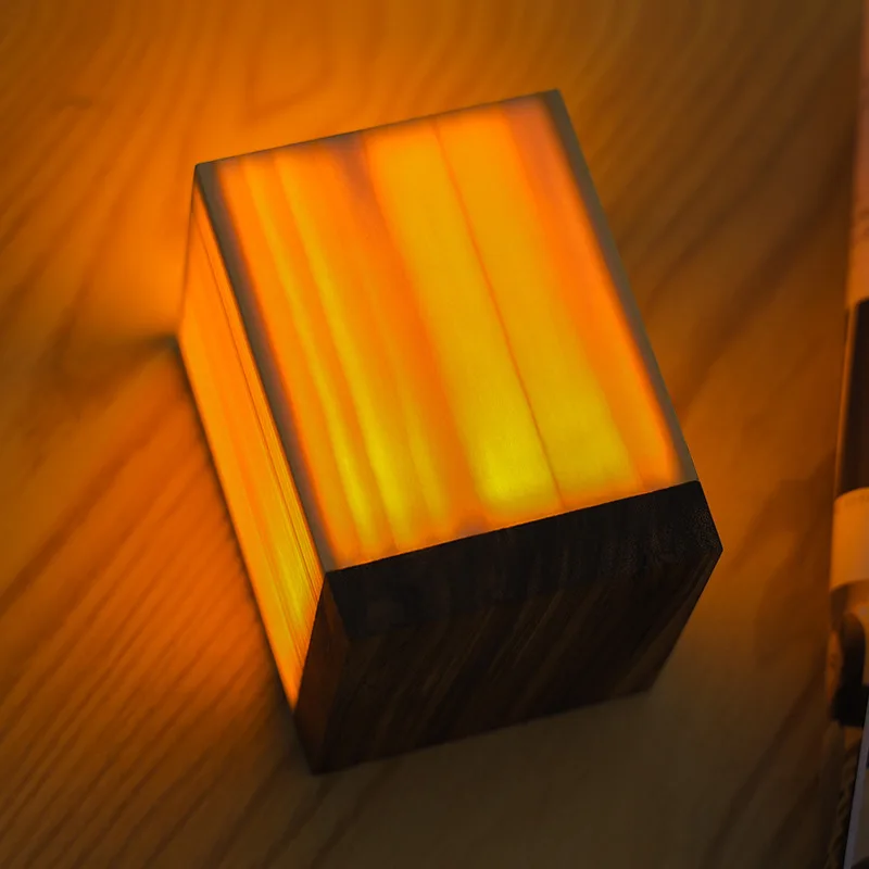 Rechargeable Night Light for Creating Atmosphere, Creative Bedhead Desk Lamp for Bedroom Atmosphere