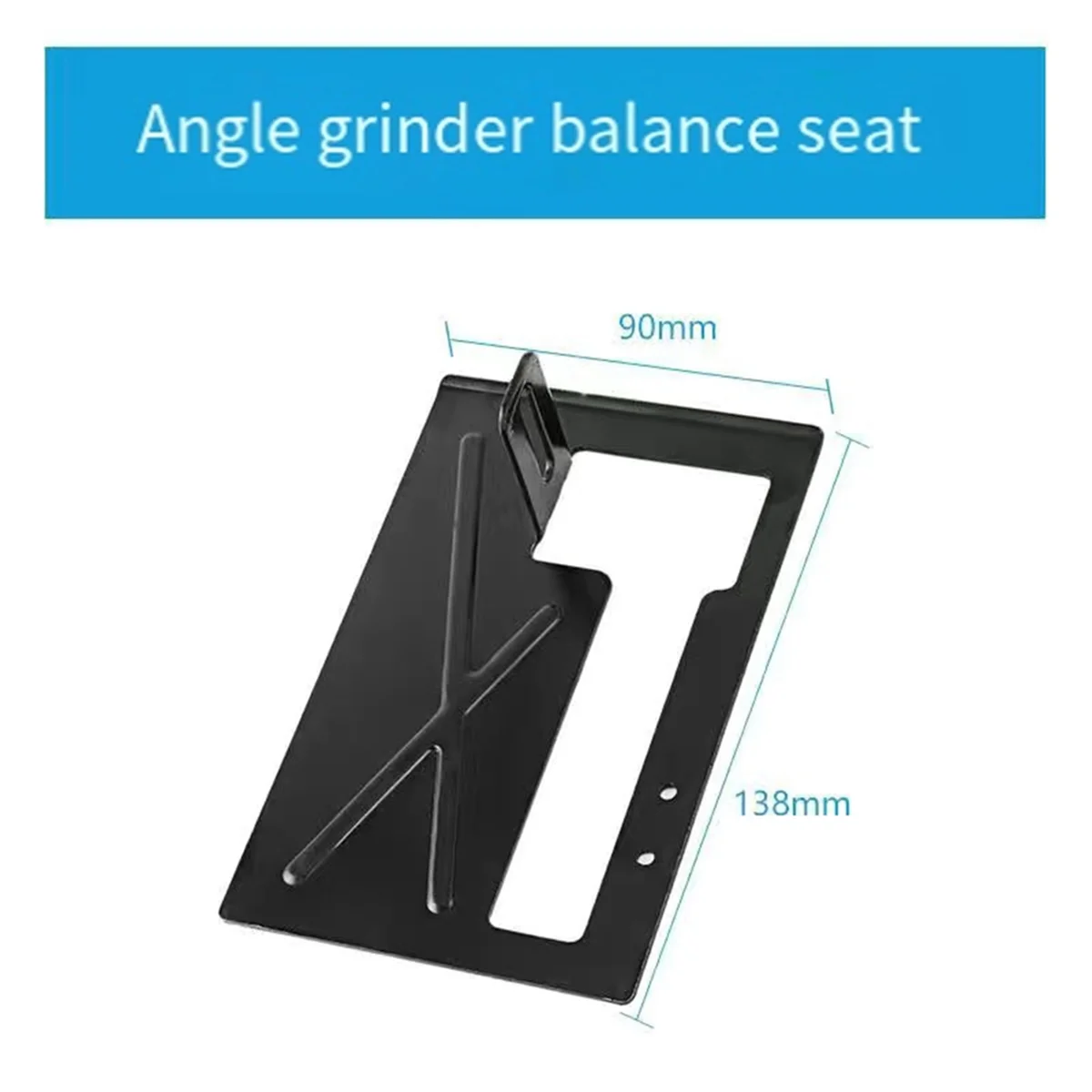 4 Inch Angle Grinder Safety Protective Cover Safety Covers+ Angle Grinder Base Holder Bracket Set for 100 Angle Grinder