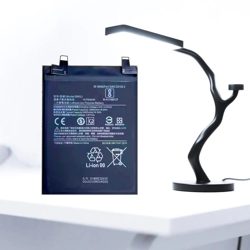

Reliable Power Supply Mobile Phone Battery High-Efficiency For Xiaomi 12T Pro Redmi K50 Ultra BM5J 5000Mah